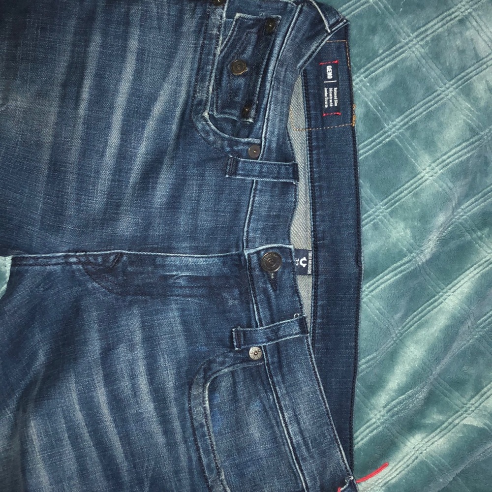 Geno slim fit true religion jeans